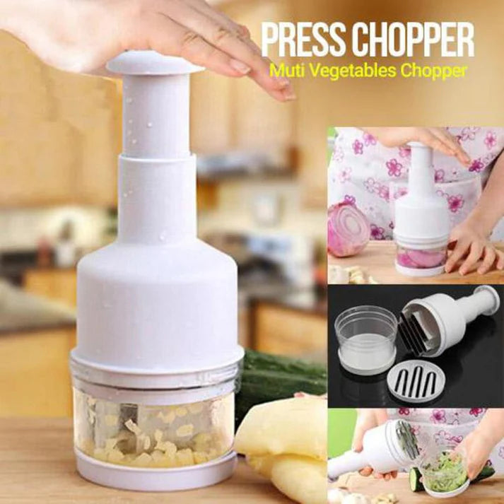 Hand Press Multi Vegetable Chopper