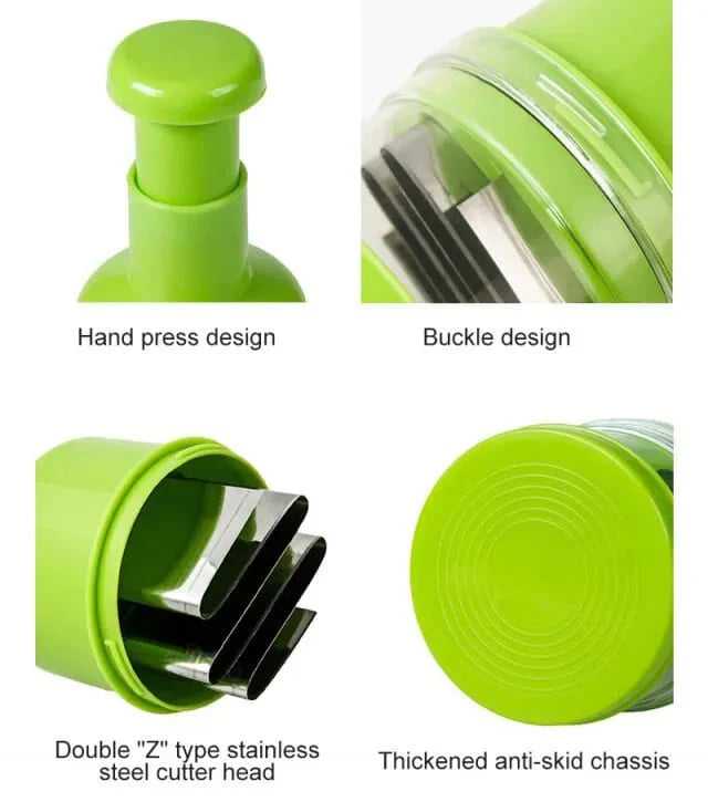 Hand Press Multi Vegetable Chopper